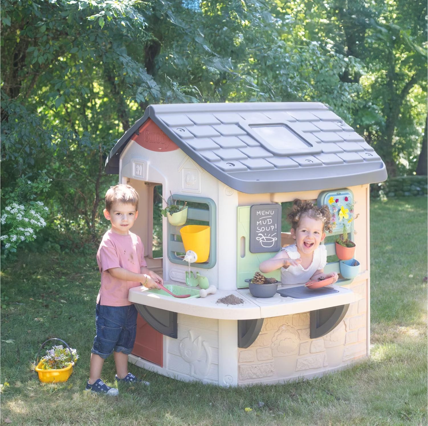 Smoby Life Matschküchen-Spielhaus