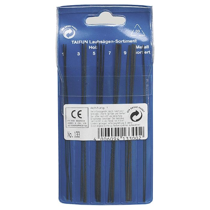 Laubsägeblatt-Set 22 Stk.