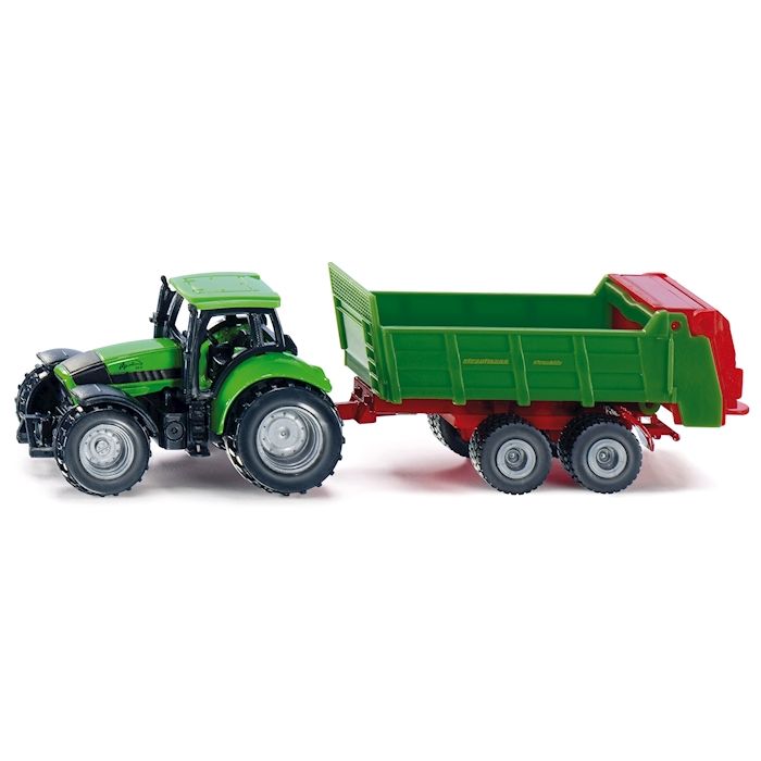 Traktor mit Universalstreuer