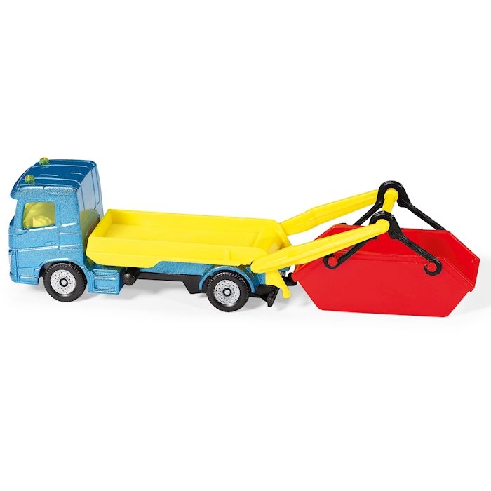 LKW mit Absetzmulde und Anhänger