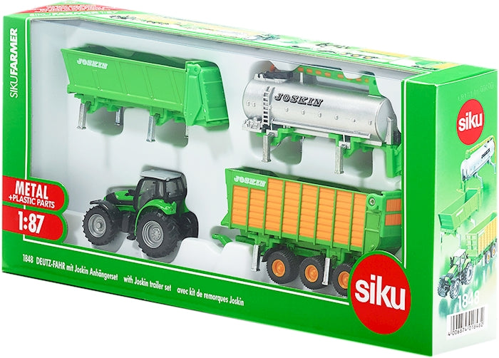 Deutz mit Joskin Anhängerset