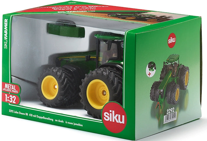 John Deere 8R 410 mit Doppel-Bereifung
