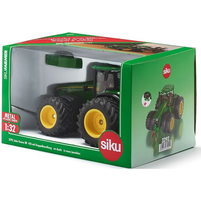 John Deere 8R 410 mit Doppel-Bereifung