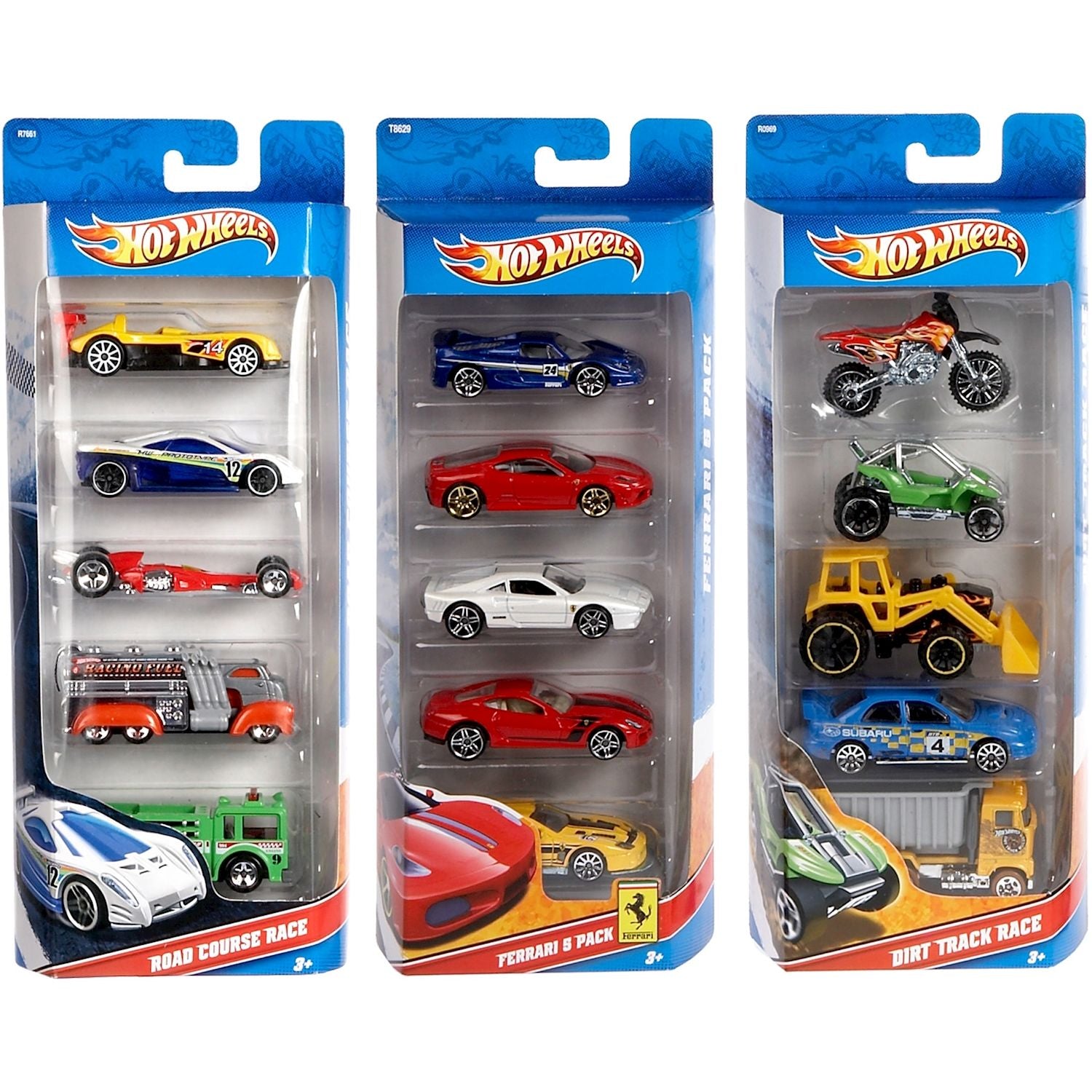 Hot Wheels 5-er Set ass. 1:64