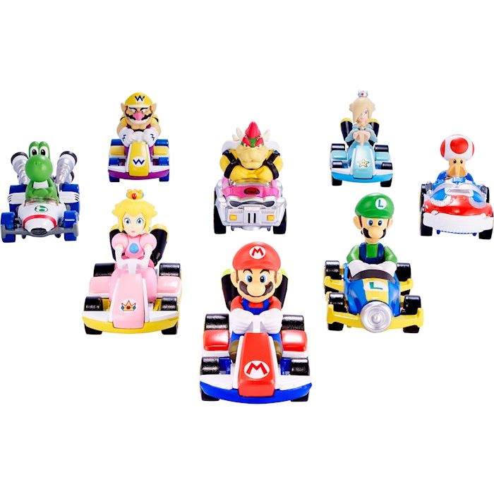 Mario Kart Replica ass. Hot Wheels.8-fach ass. 1:64