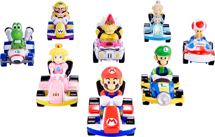 Mario Kart Replica ass. Hot Wheels.8-fach ass. 1:64
