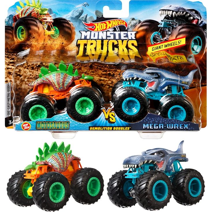 Monster Trucks 2-er Pack ass. 1:64
