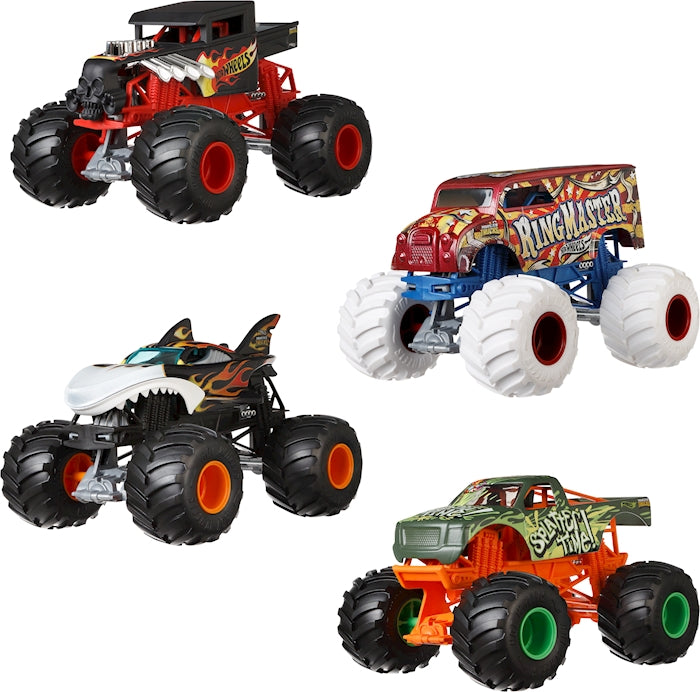 Monster Trucks 1:24 ass. Hot Wheels