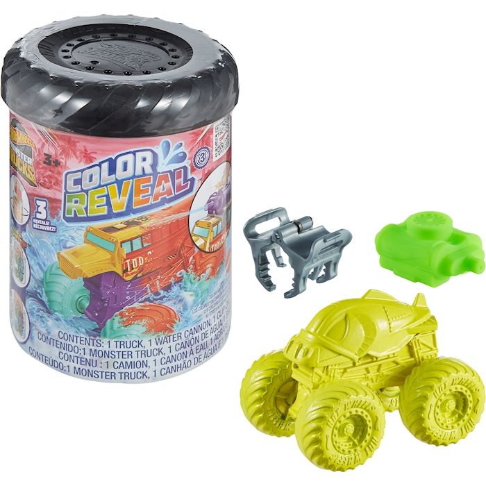 Monster Trucks Color Reveal Asst