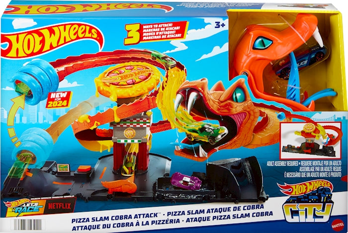City Kobra-Attacke auf die Pizzeria