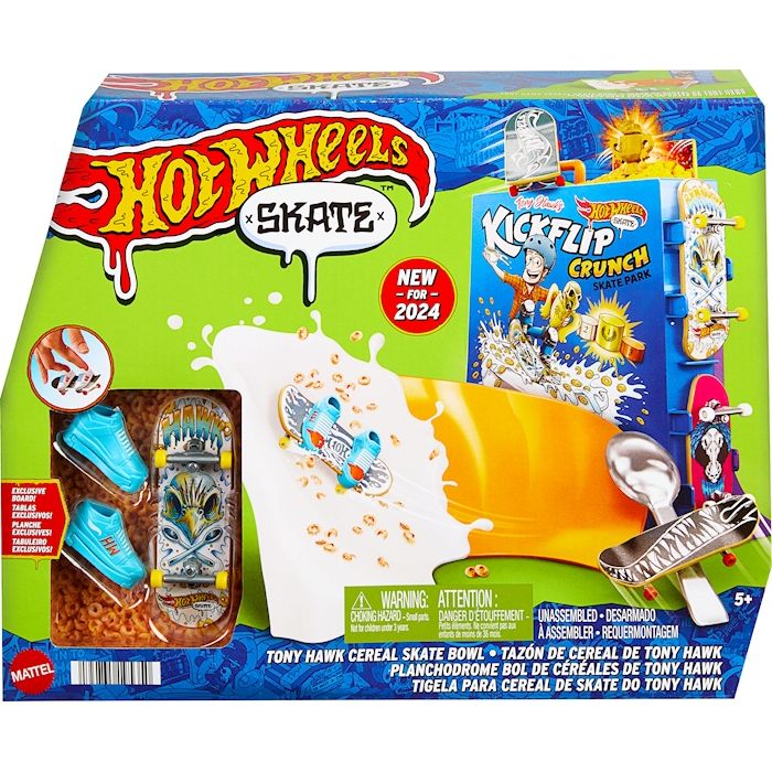 Skate Tony Hawk Cereal Skate Bowl Halfpipe mit Rail
