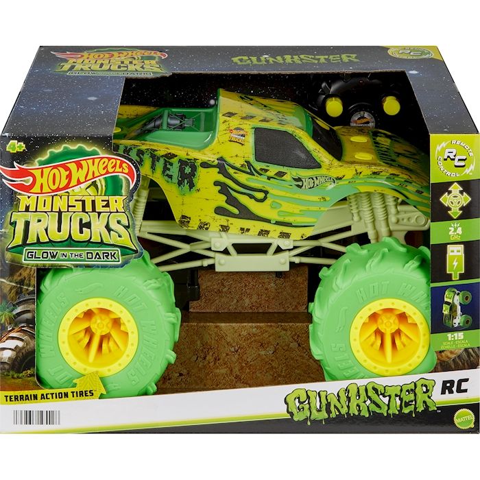 Gunkster R/C 2.4 GHz Glow in the Dark, 1:15