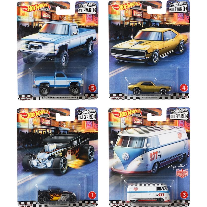 Premium Car Boulevard ass. Hot Wheels. 10-fach ass.