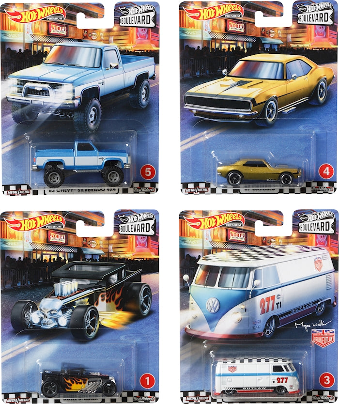 Premium Car Boulevard ass. Hot Wheels. 10-fach ass.