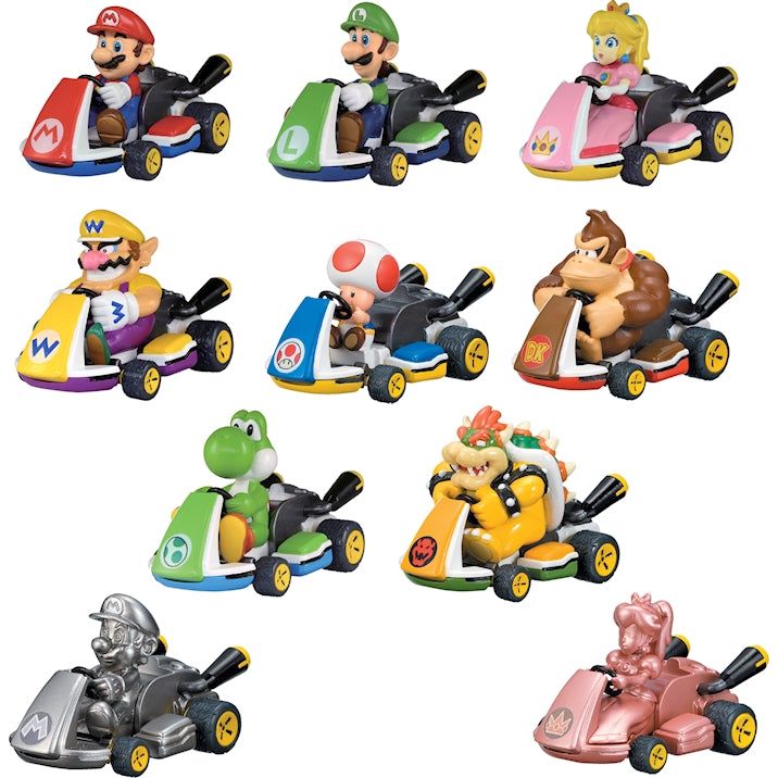Mario Cart Fahrzeuge ass.