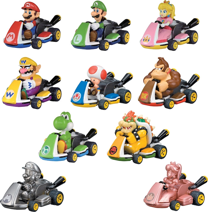 Mario Cart Fahrzeuge ass.