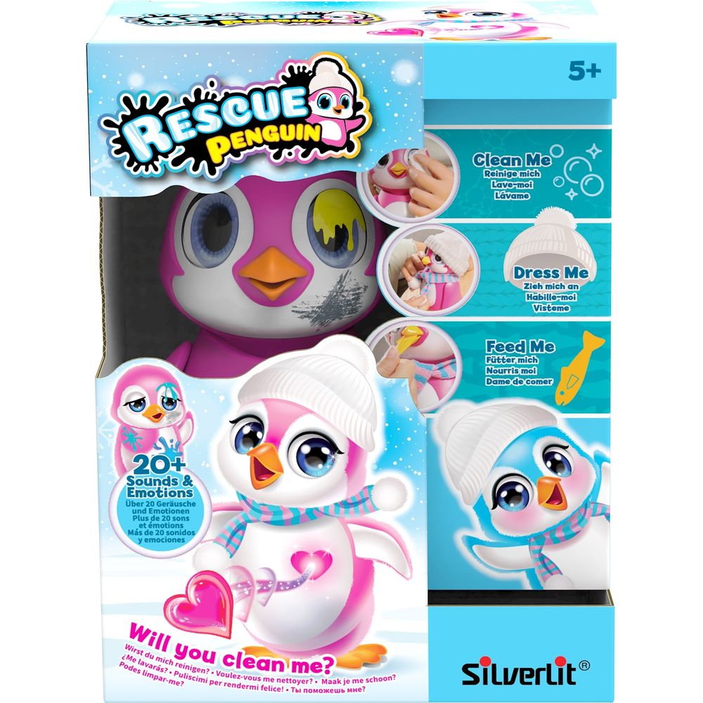 Rescue Penguin pink