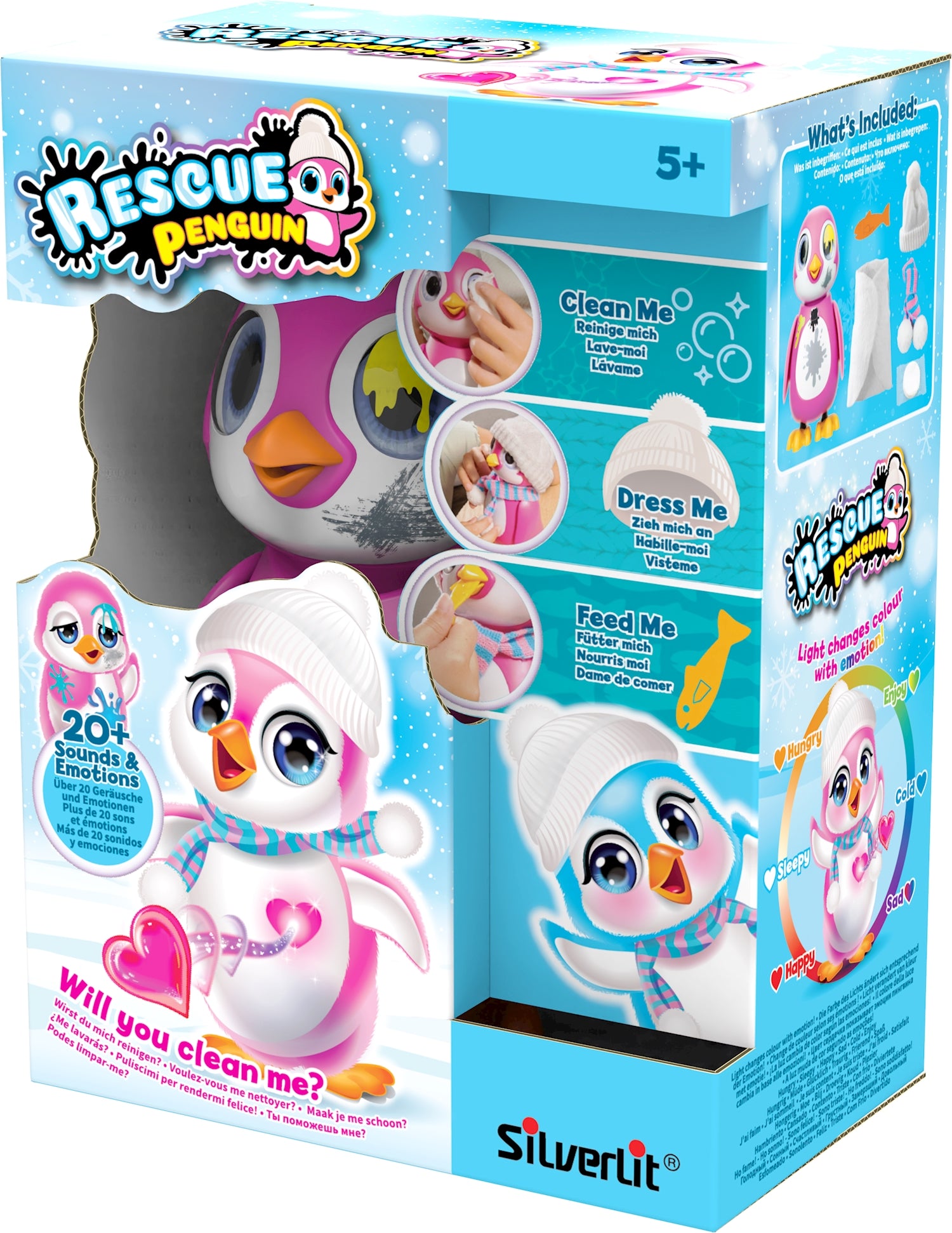 Rescue Penguin pink