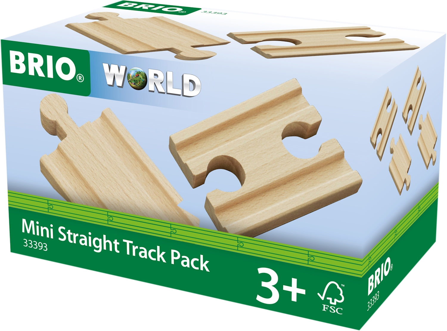 Brio Gerade Mini-Schienen