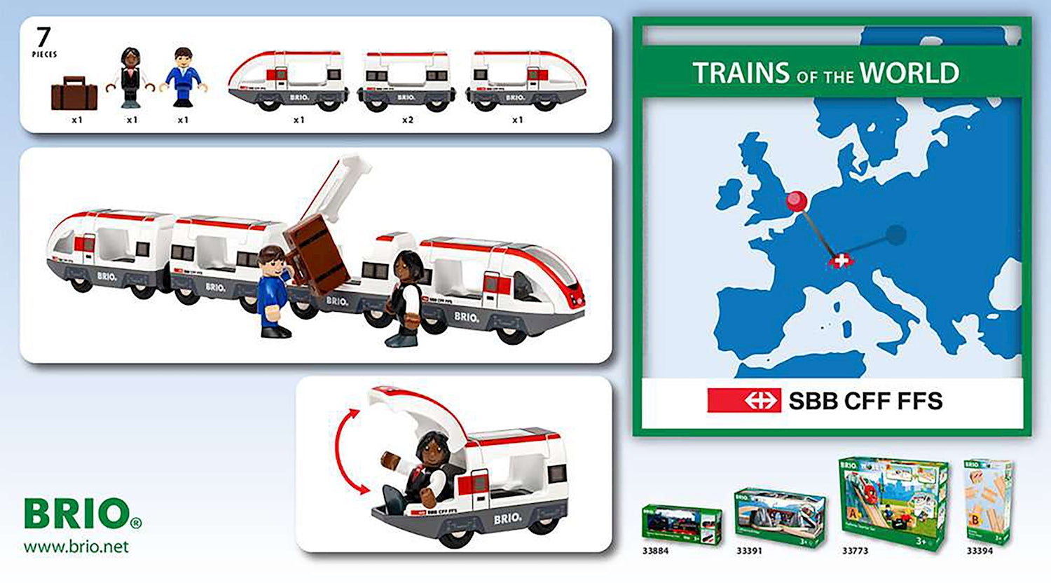 Brio SBB Train (Trains of the World)