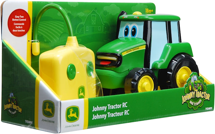 Traktor Johnny RC 27 MHz, 14x10x11 cm, Batterien exkl. ab 18 Mt.