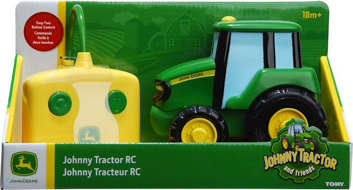 Traktor Johnny RC 27 MHz, 14x10x11 cm, Batterien exkl. ab 18 Mt.