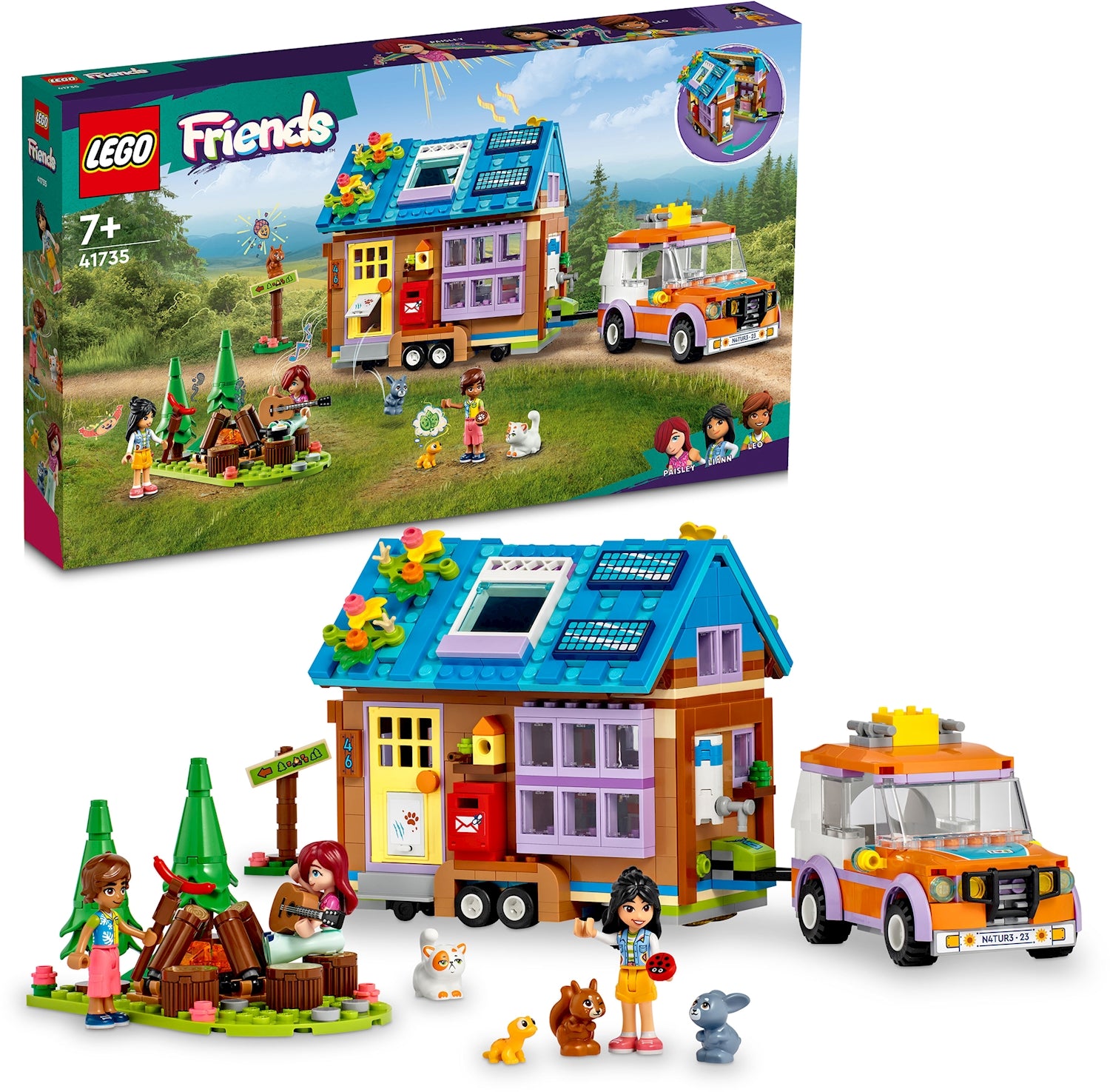 LEGO Friends Mobiles Haus 41735