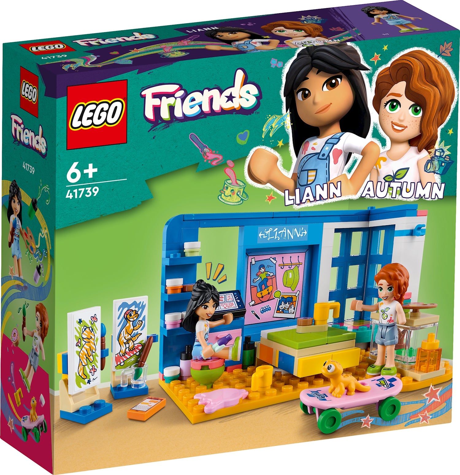 LEGO Friends Lianns Zimmer 41739