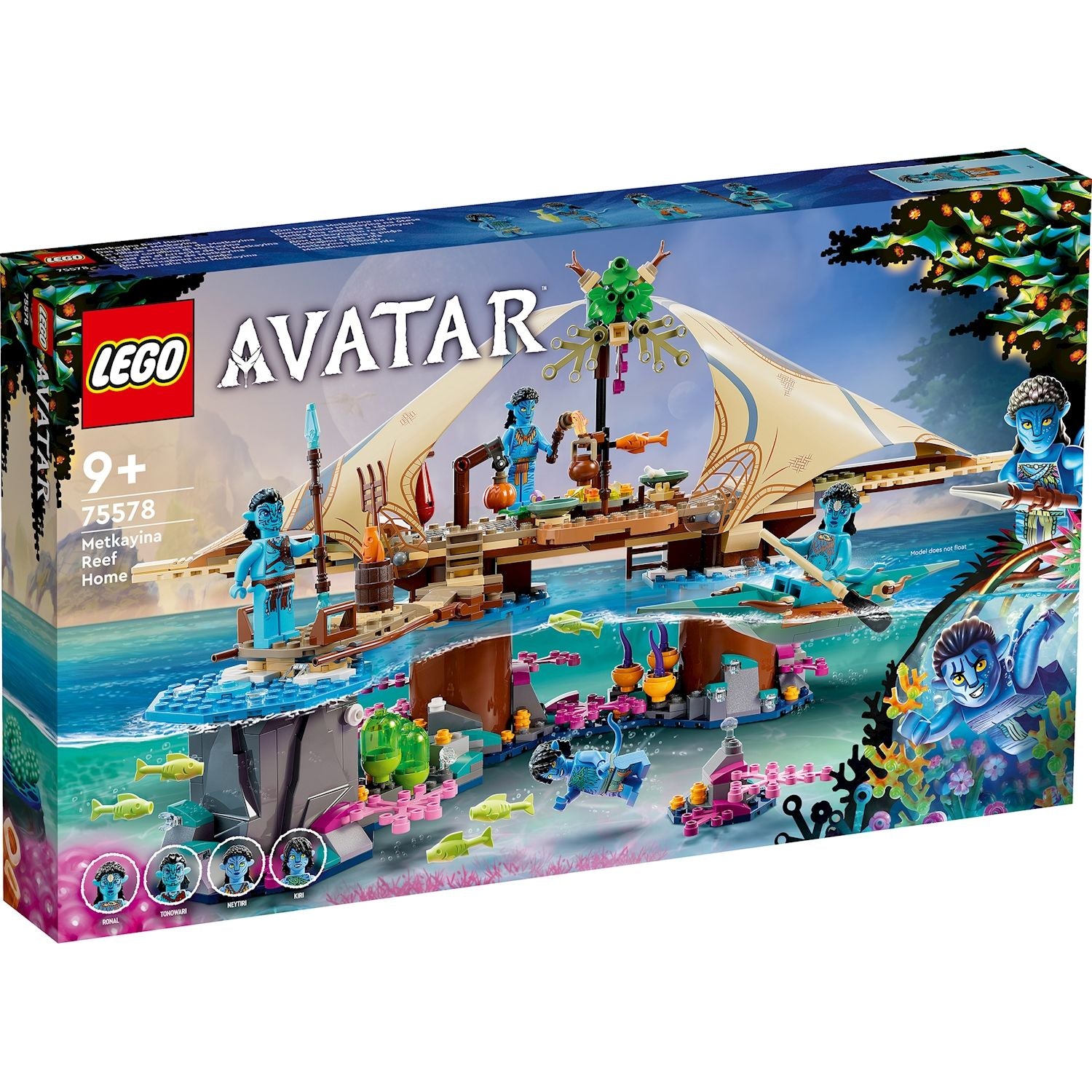 LEGO Avatar Das Riff der Metkayina 75578