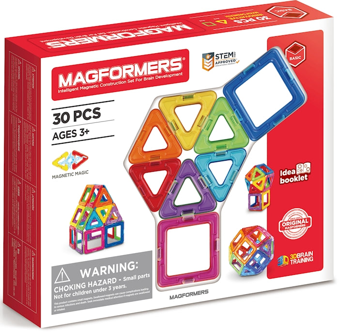 Magformers 30 Teile kreatives Bauen mit magnetischen Teilen