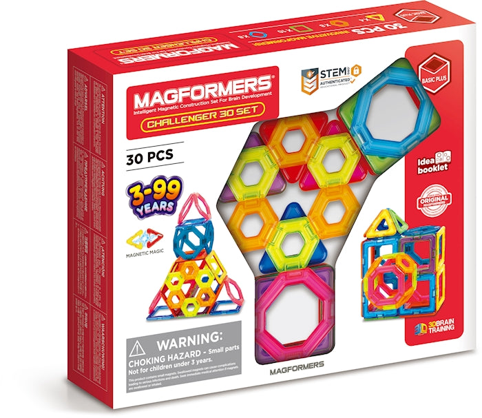 Magformers Challenger-Set 30 magnetische Teile, neue Herausforderungen