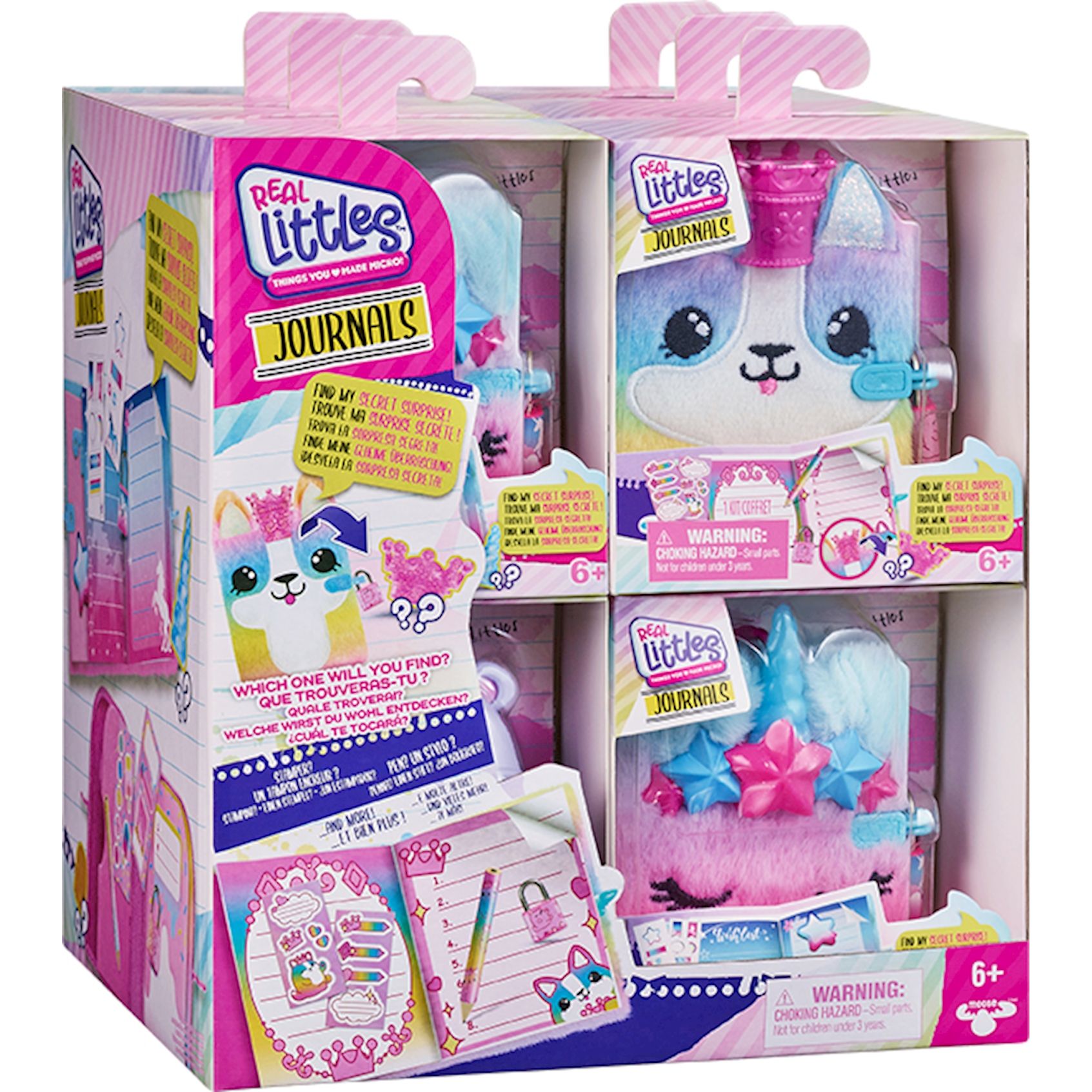 Moose Toys Tagebuch (4-fach assortiert)