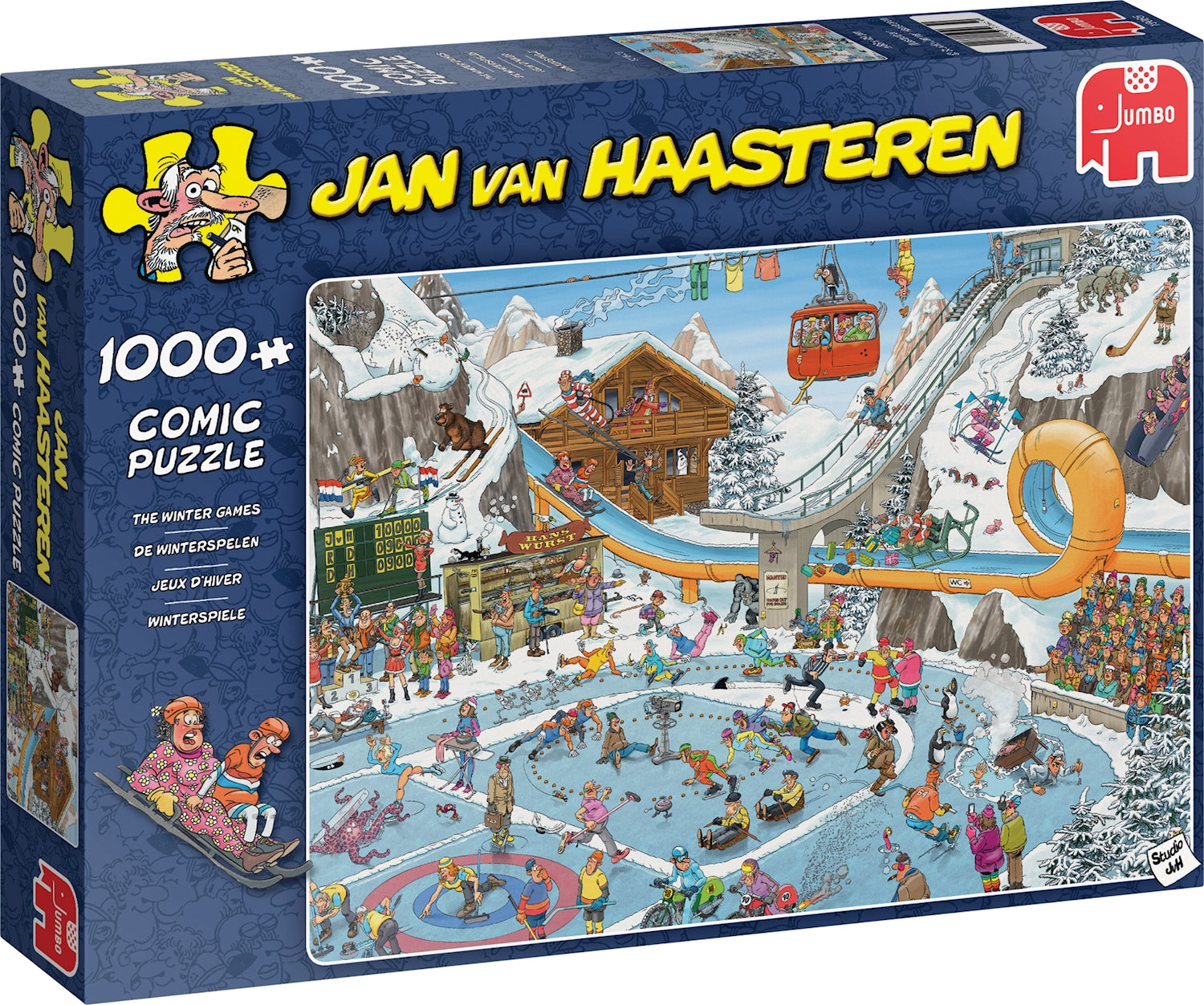 Puzzle Jan van Haasteren - Die Winterspiele