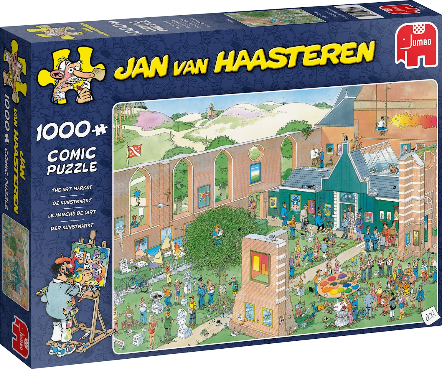 Puzzle Jan van Haasteren - Der Kunstmarkt