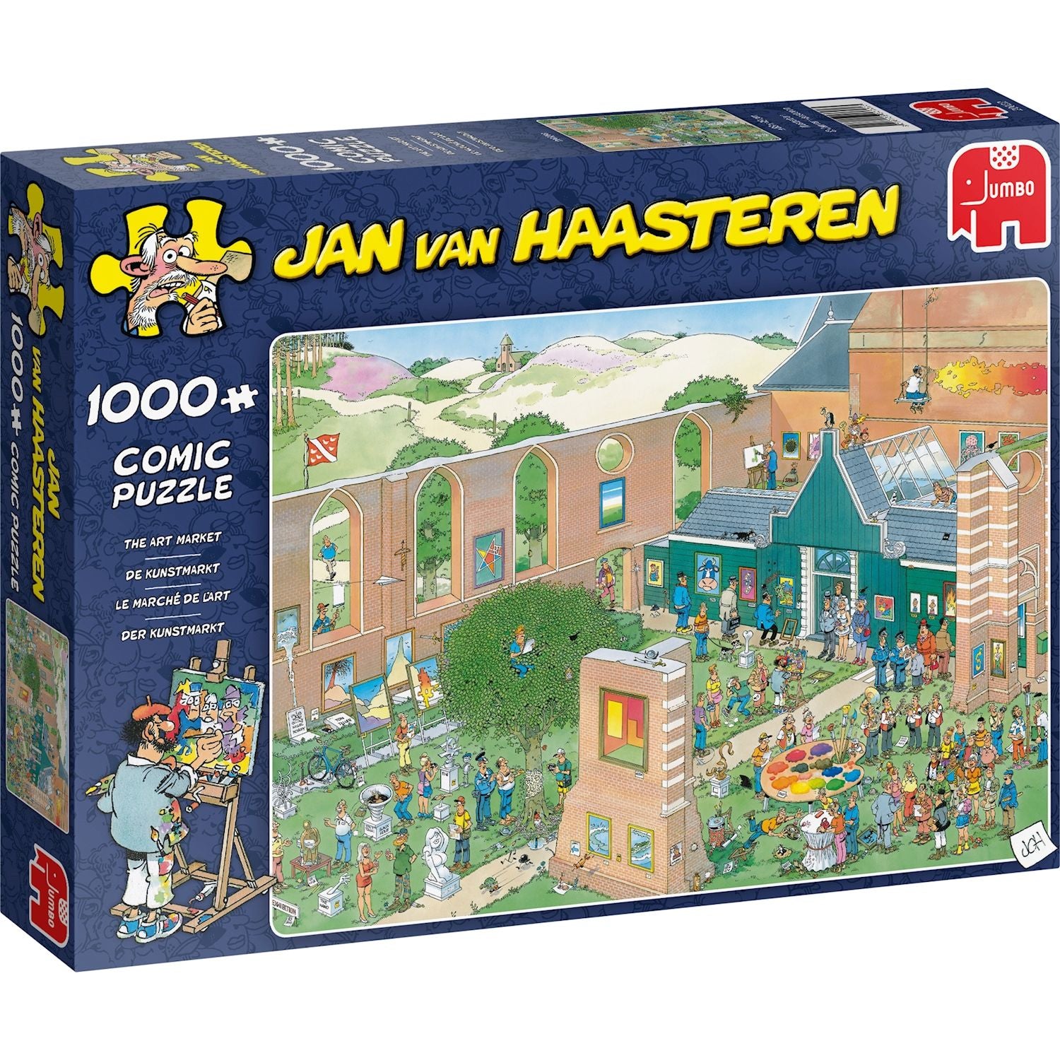 Puzzle Jan van Haasteren - Der Kunstmarkt