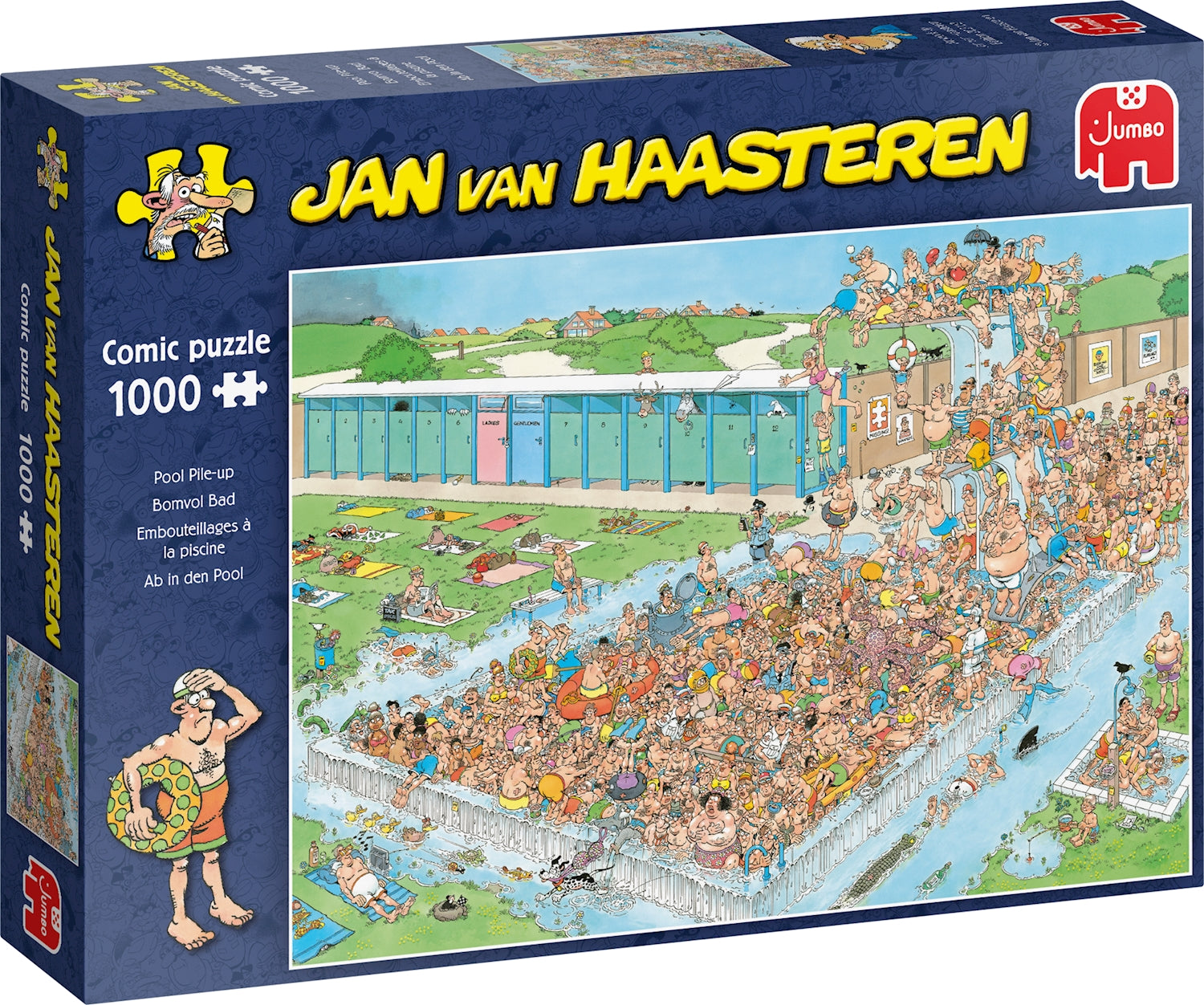 Puzzle Jan van Haasteren - Ab in den Pool