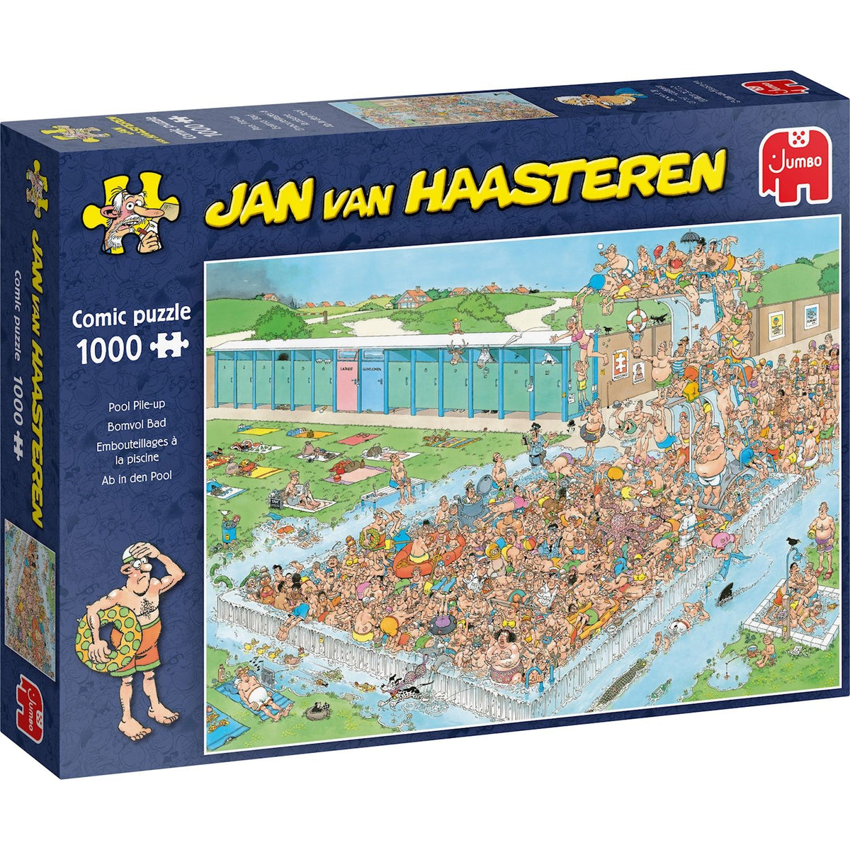 Puzzle Jan van Haasteren - Ab in den Pool