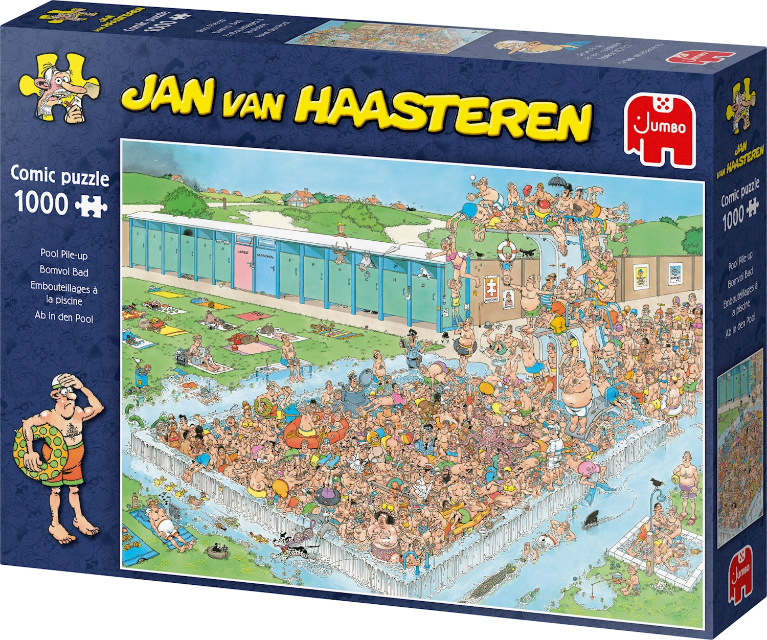 Puzzle Jan van Haasteren - Ab in den Pool