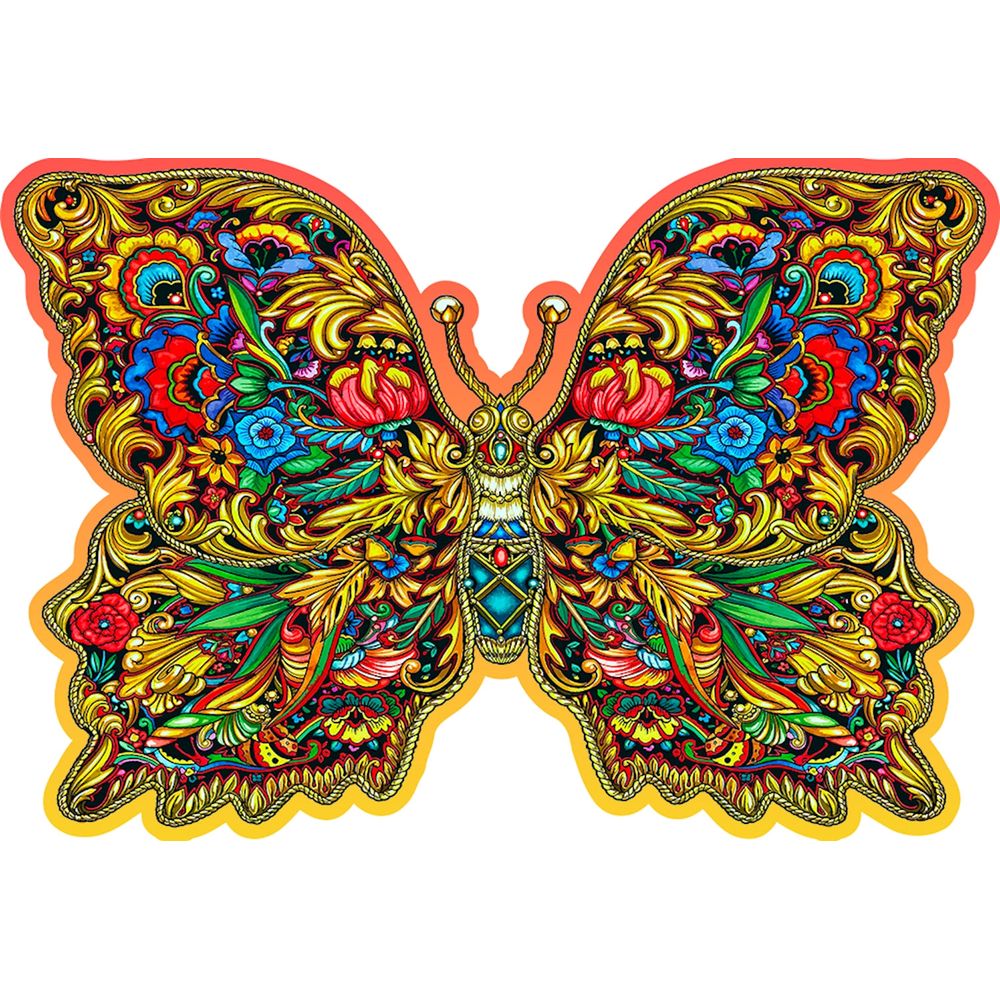 Puzzle Holz L Royal Wings