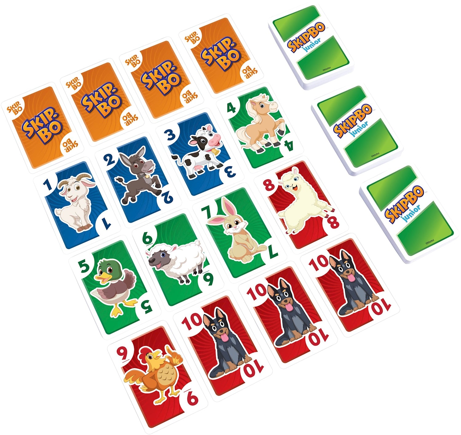 Mattel Games Skip-Bo Junior