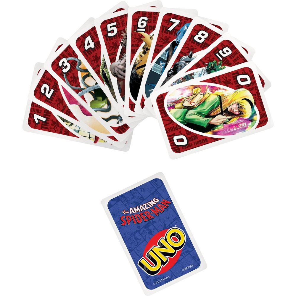 Mattel Games UNO Spider-Man
