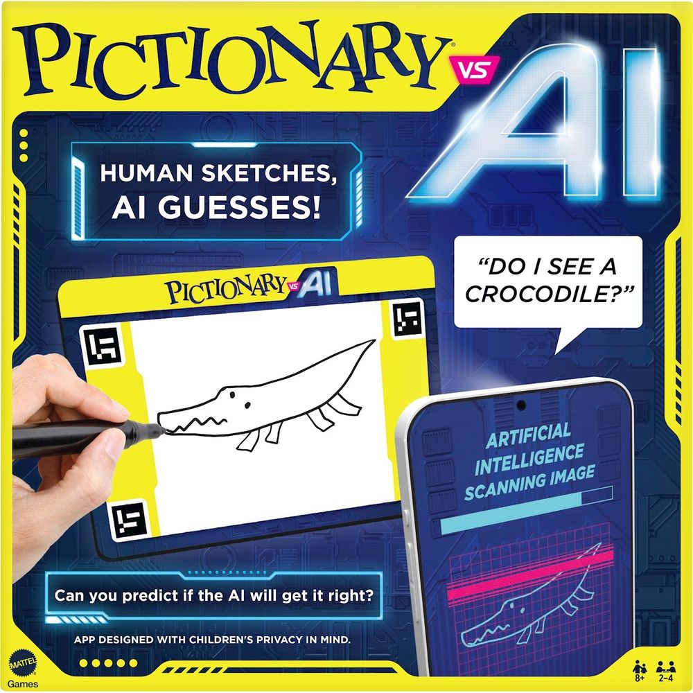 Mattel Games Pictionary vs AI