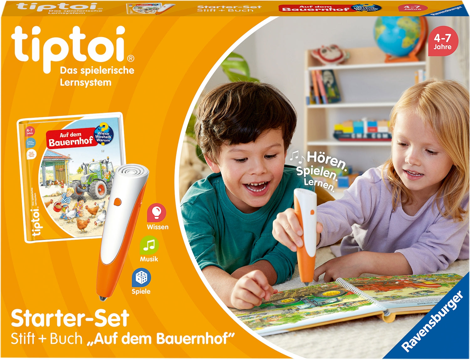 Tiptoi Starter-Set Stift und Buch - Auf dem Bauernhof