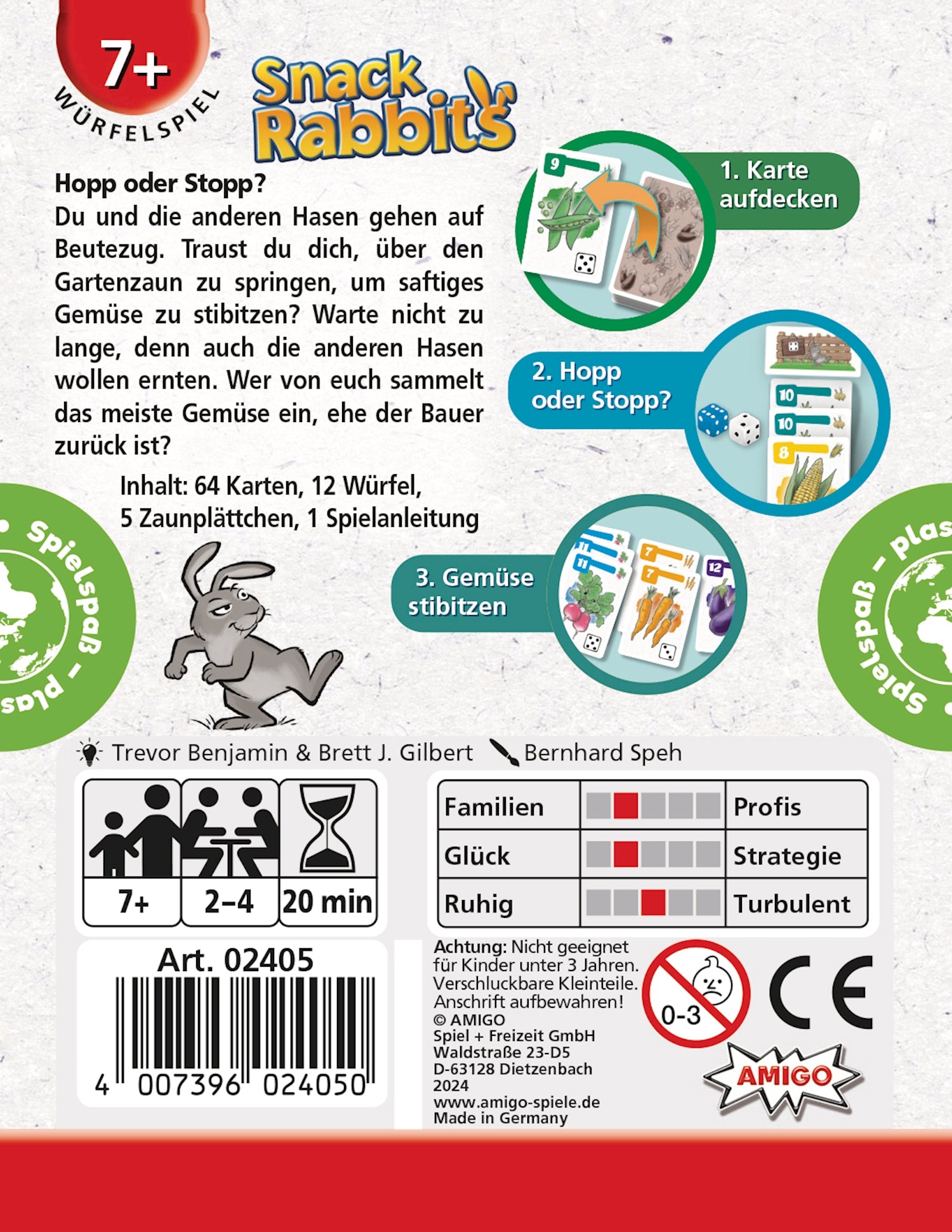 Amigo Snack Rabbits