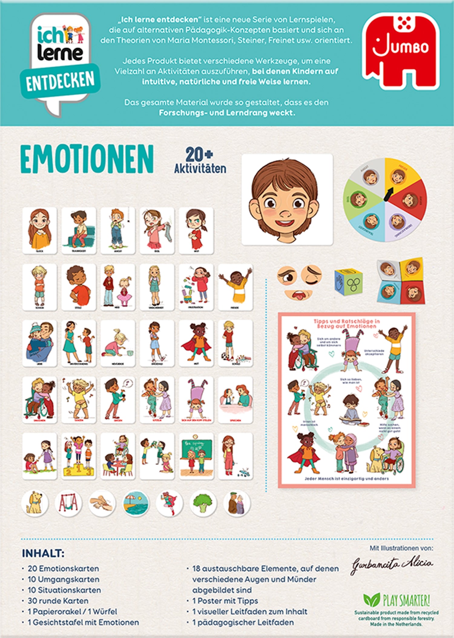 Jumbo Ich lerne entdecken Emotionnen