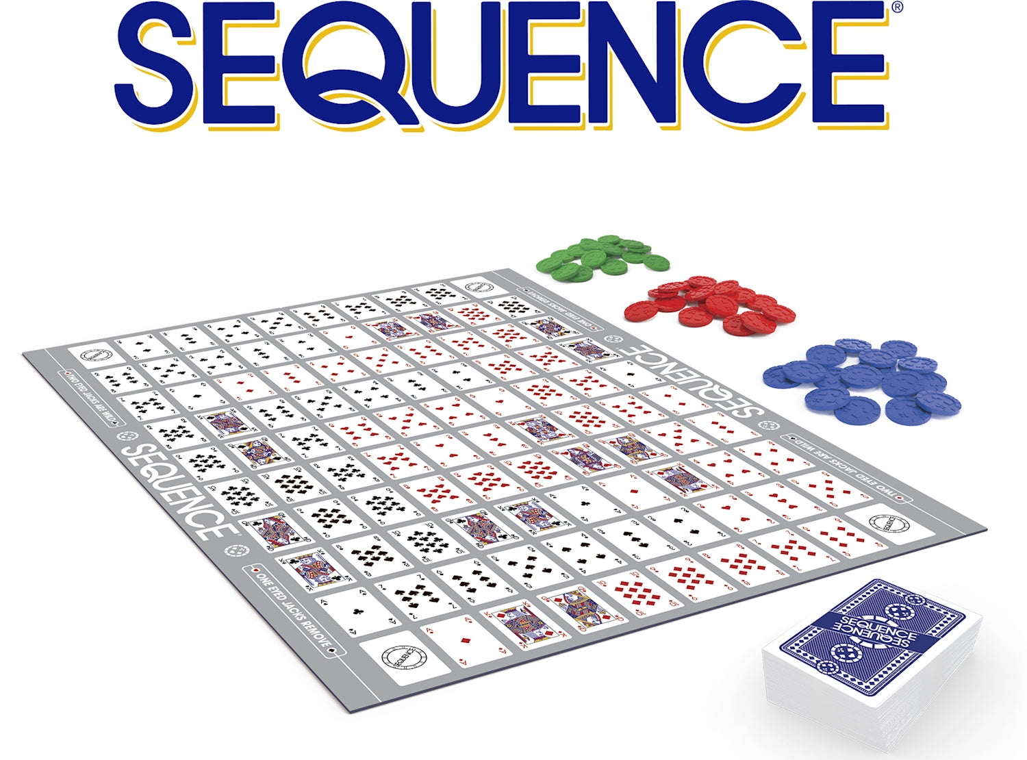 Sequence Classic, d/f/i ab 7 Jahren, 2-12 Spieler, Glücks- und Strategiespiel