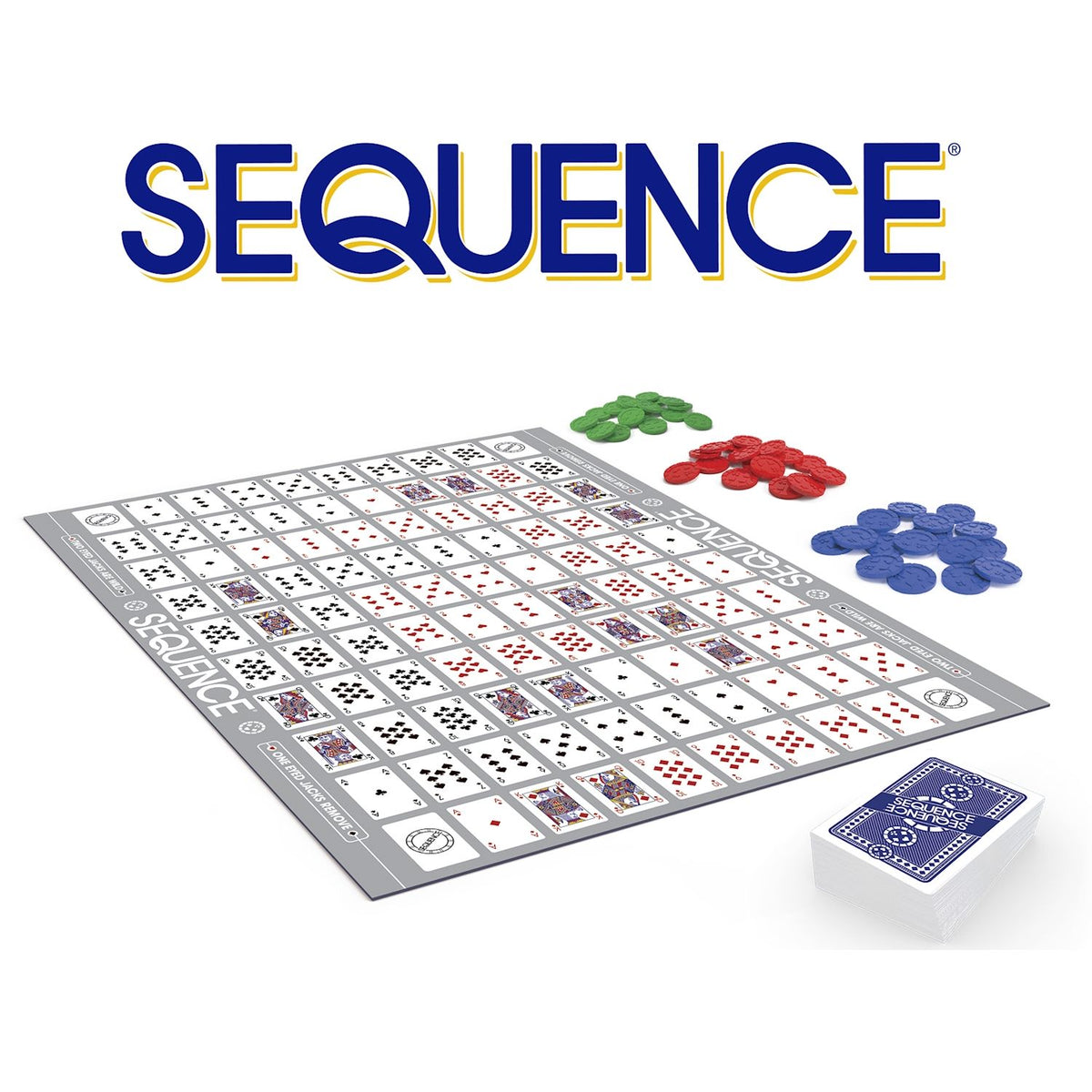 Sequence Classic, d/f/i ab 7 Jahren, 2-12 Spieler, Glücks- und Strategiespiel