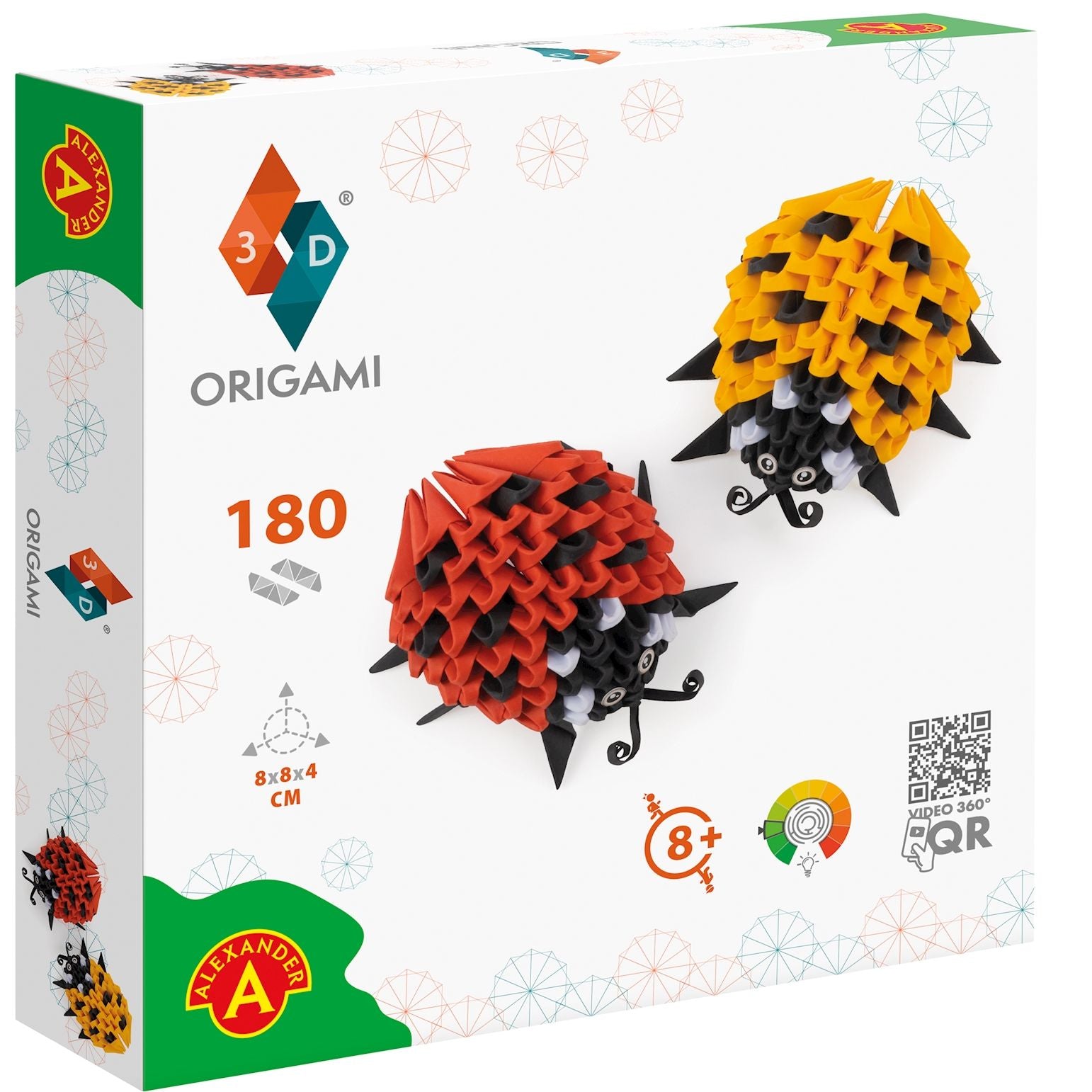 ORIGAMI 3D Marienkäfer