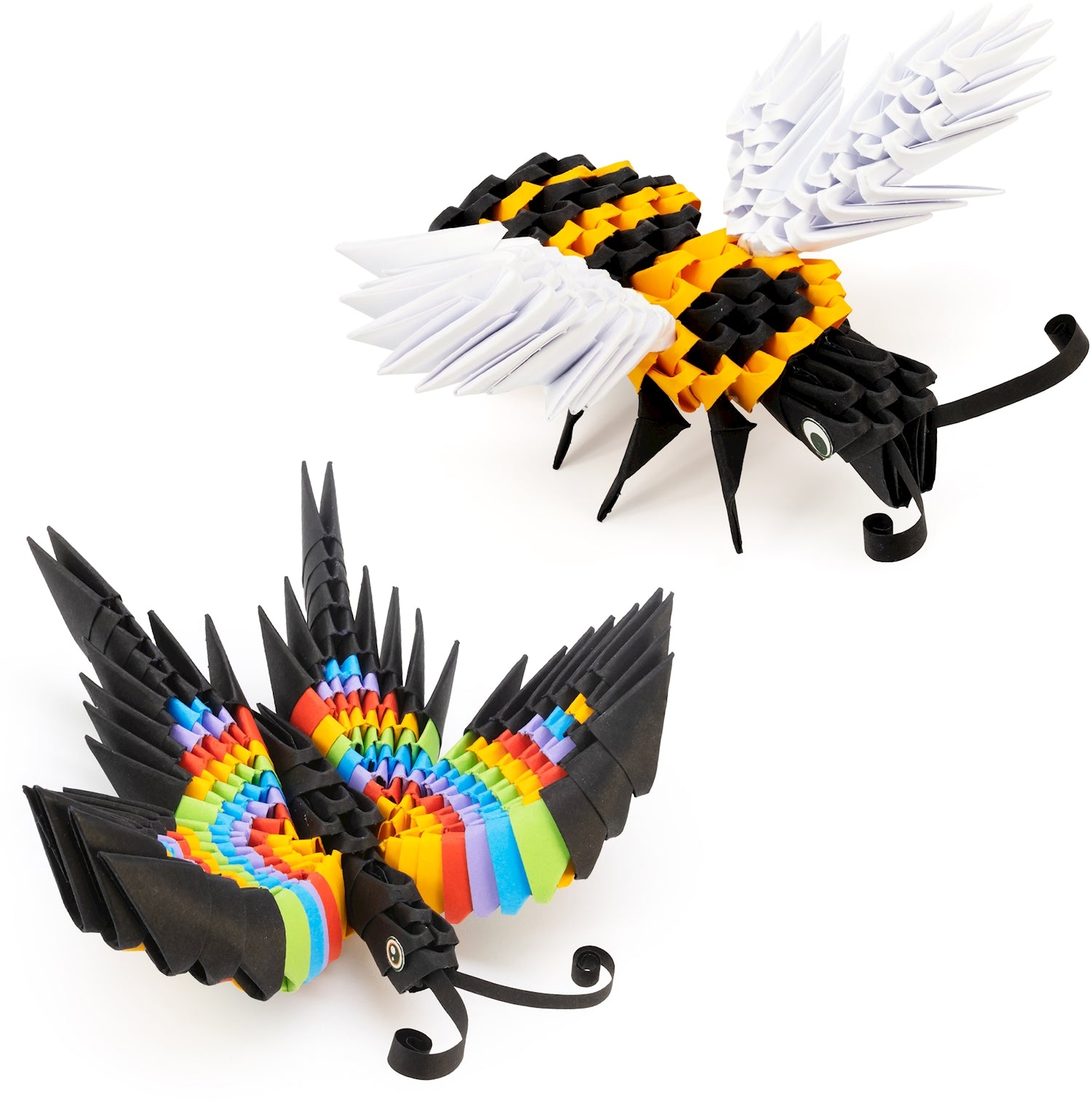 ORIGAMI 3D Biene Schmetterling