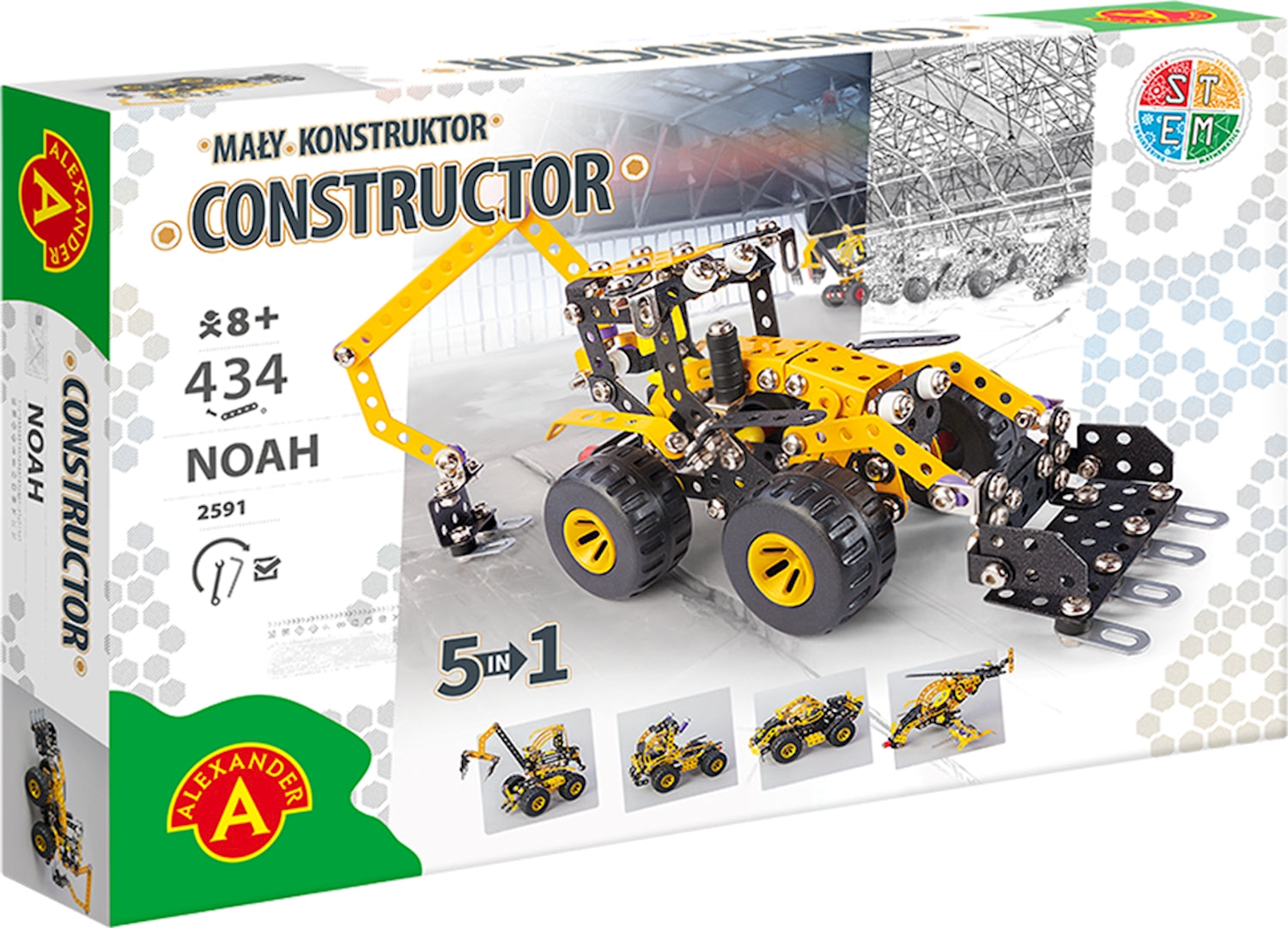 Constructor PRO Noah 5 in 1 Bauset
